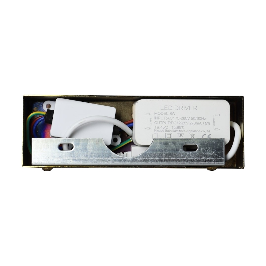 LED fürdőszobai tükörvilágítás KLIMT LED/8W/230V 3000/4000/6000K 40 cm IP44 arany