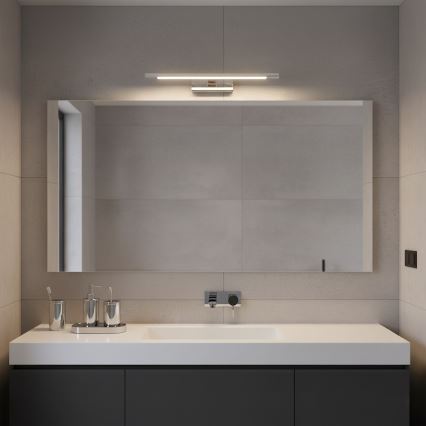 LED fürdőszobai tükörvilágítás KLIMT LED/8W/230V 3000/4000/6000K 40 cm IP44 fényes króm