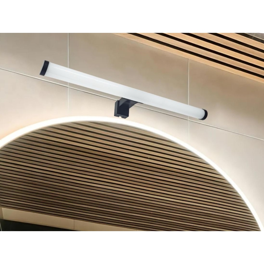 LED fürdőszobai tükörvilágítás LED/10W/230V 45 cm IP44 fekete