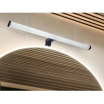 LED fürdőszobai tükörvilágítás LED/12W/230V 59,5 cm IP44 fekete