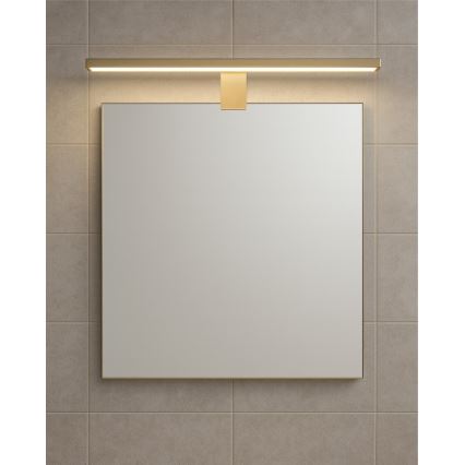 LED Fürdőszobai tükörvilágítás LED/8W/230V 4000K 50 cm IP44 matt arany