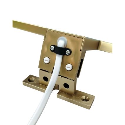 LED Fürdőszobai tükörvilágítás LED/8W/230V 4000K 50 cm IP44 matt arany