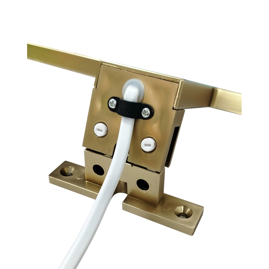 LED Fürdőszobai tükörvilágítás LED/8W/230V 4000K 50 cm IP44 matt arany