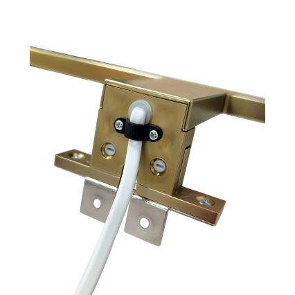 LED Fürdőszobai tükörvilágítás LED/8W/230V 4000K 50 cm IP44 matt arany