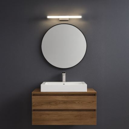 LED fürdőszobai tükörvilágítás MIRORE LED/5W/230V 30 cm IP44 fényes króm