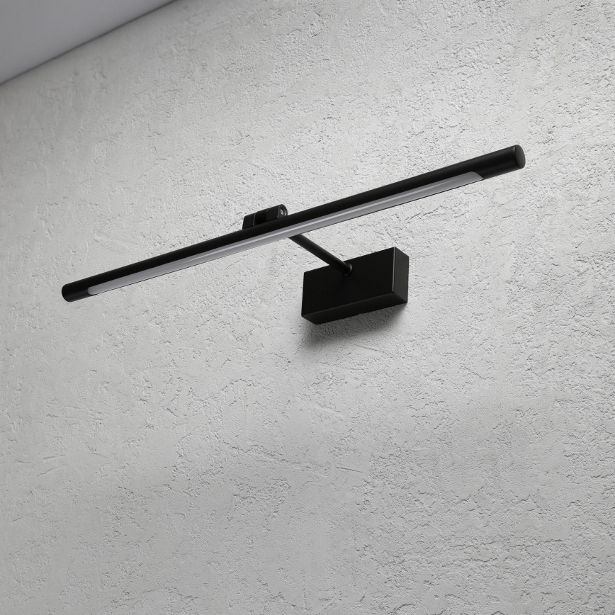 LED fürdőszobai tükörvilágítás MIRROR LED/8W/230V 4000K IP44 60 cm fekete