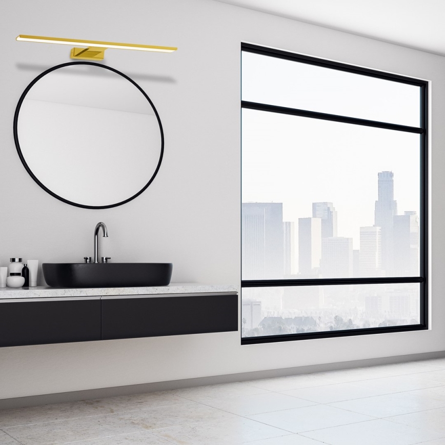 LED Fürdőszobai tükörvilágítás SHINE LED/13,8W/230V 60 cm IP44 arany
