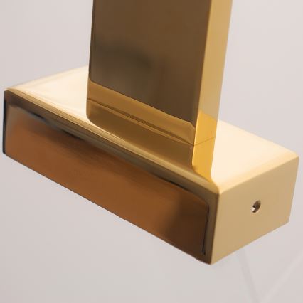 LED Fürdőszobai tükörvilágítás SHINE LED/13,8W/230V 60 cm IP44 arany