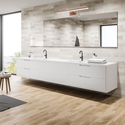 LED fürdőszobai tükörvilágítás SHINE LED/13,8W/230V 60 cm IP44 rózsaarany