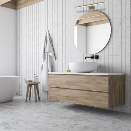 LED fürdőszobai tükörvilágítás SHINE LED/13,8W/230V 60 cm IP44 sárgaréz