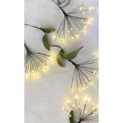 LED  füzér 450xLED/11m meleg fehér