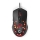 LED Gaming egér 800/1200/2400/3200/4800/7200 DPI 7 gombos fekete