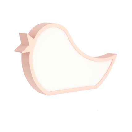 LED gyerek asztali lámpa BIRD LED/12W/230V rózsaszín