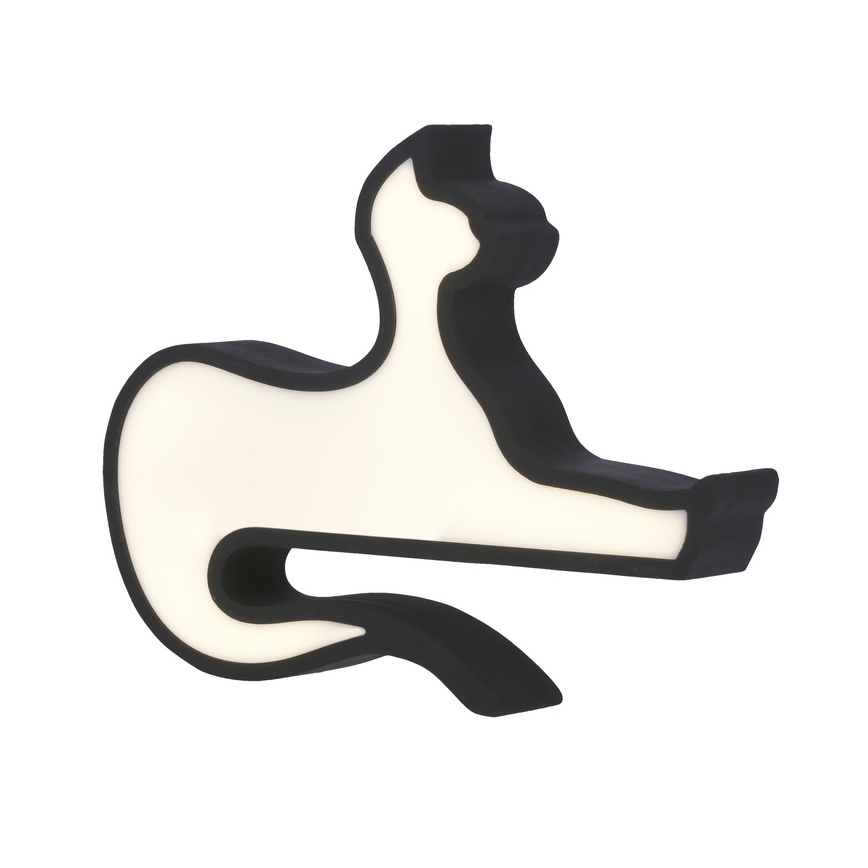 LED gyerek asztali lámpa CAT LED/13W/230V fekete