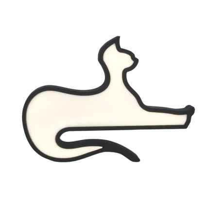 LED gyerek asztali lámpa CAT LED/13W/230V fekete