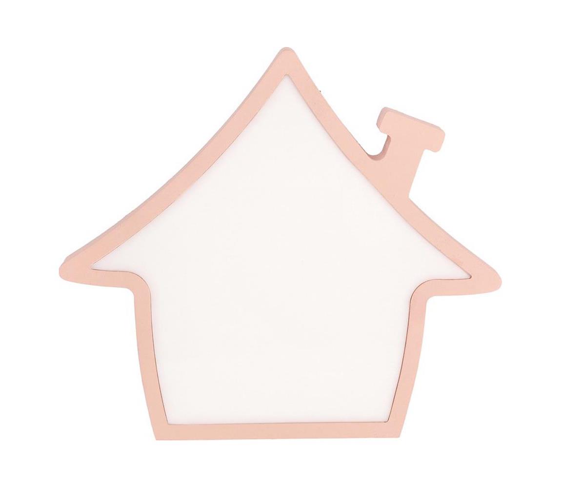 LED gyerek asztali lámpa HOUSE LED/10W/230V rózsaszín 41