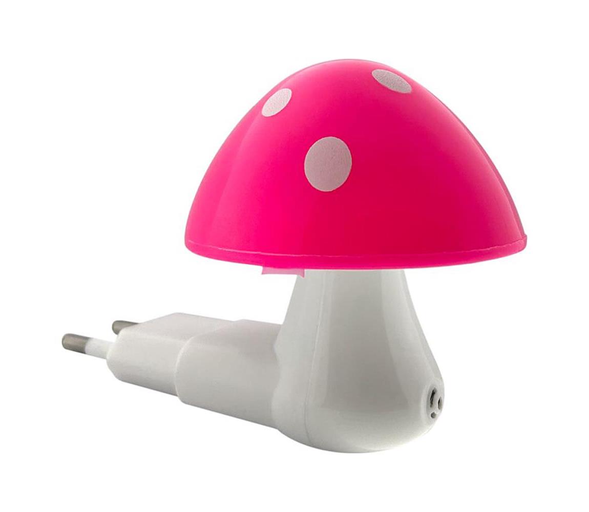 LED Gyerek éjszakai fény szürkületérzékelővel LED/0,5W/230V toadstool 034 0001067