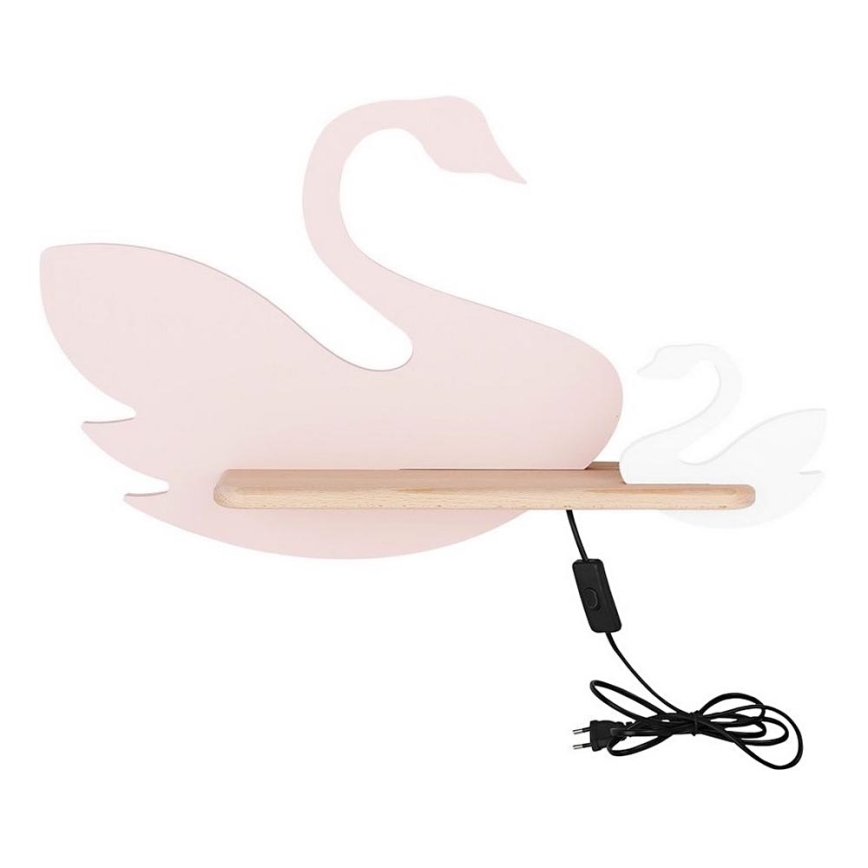 LED Gyerek fali lámpa polccal SWAN LED/5W/230V,