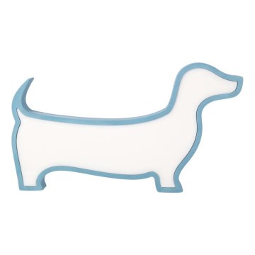 LED gyerekasztali lámpa DOG LED/12W/230V kék