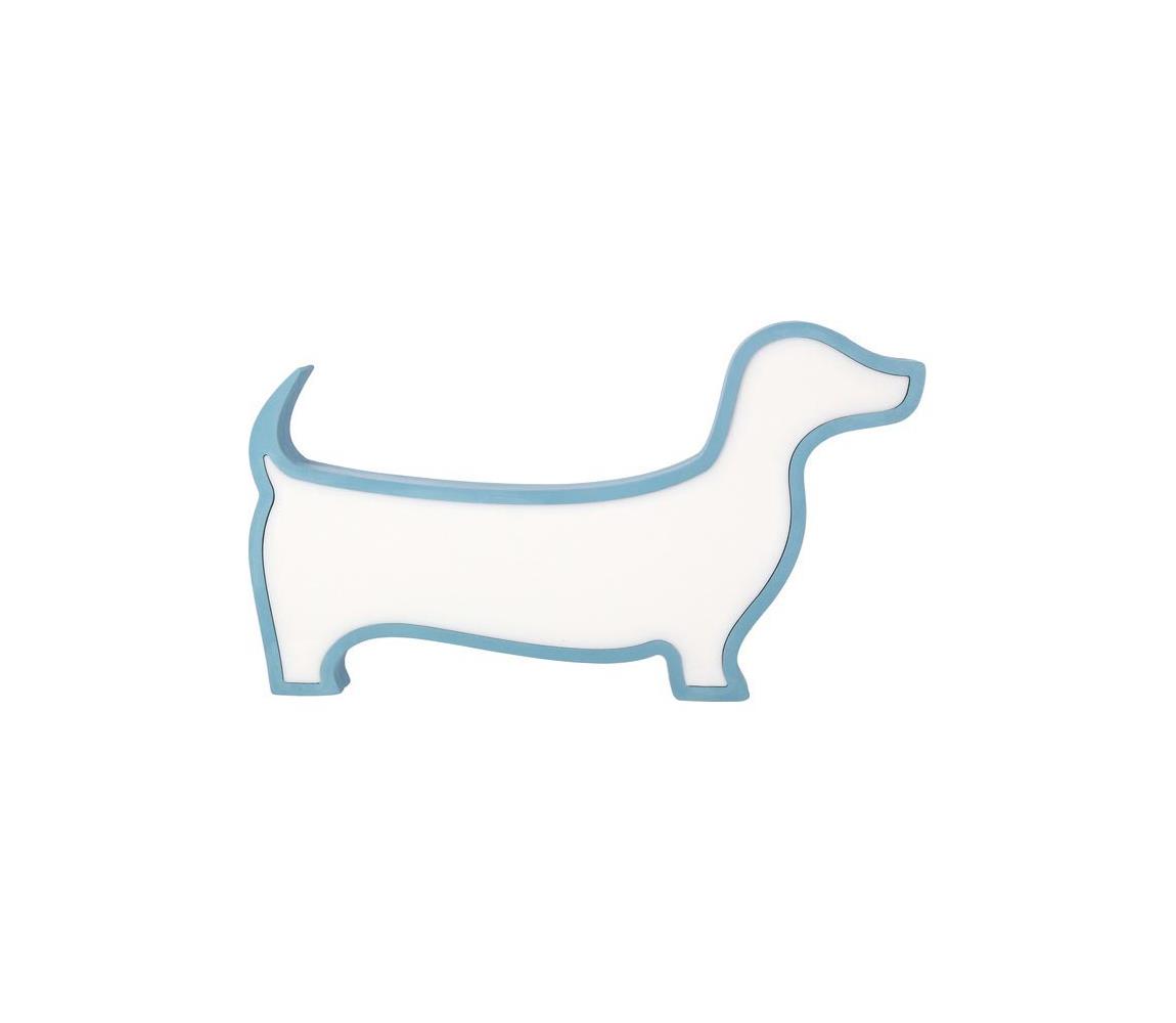 LED gyerekasztali lámpa DOG LED/12W/230V kék 41