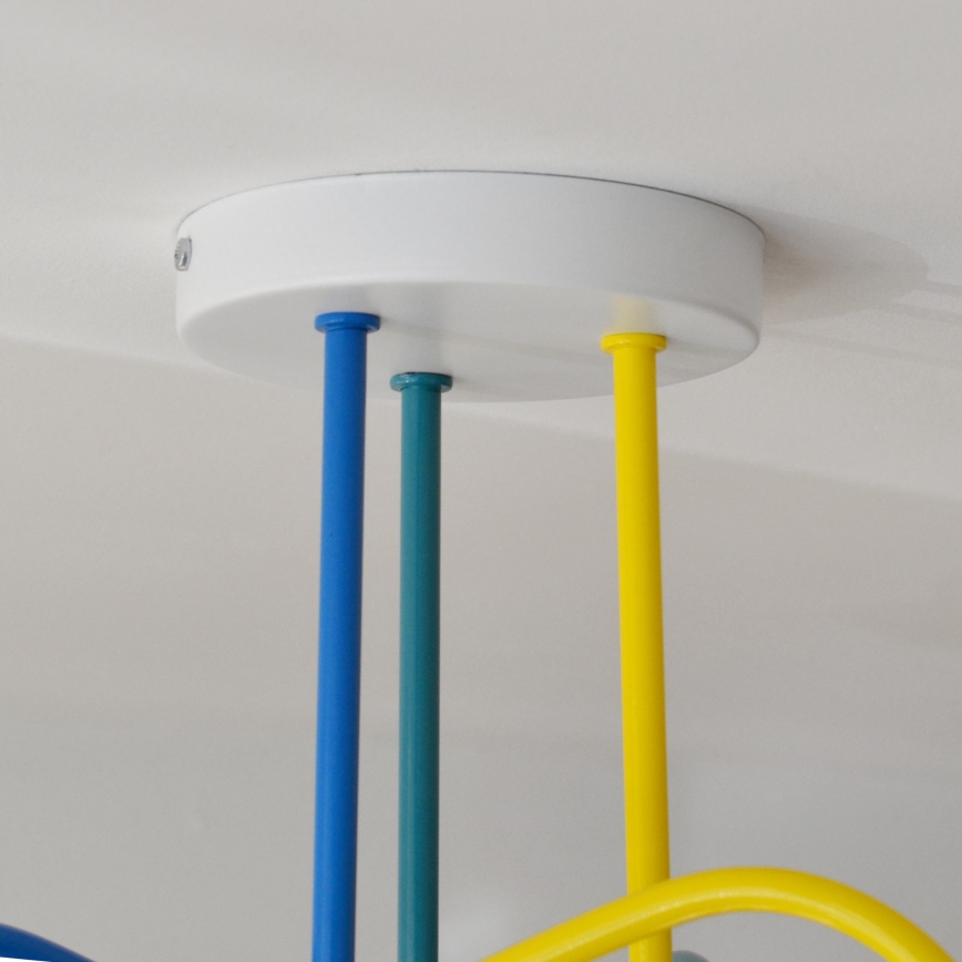 LED gyereklámpa mennyezeti OXFORD 3xE27/15W/230V