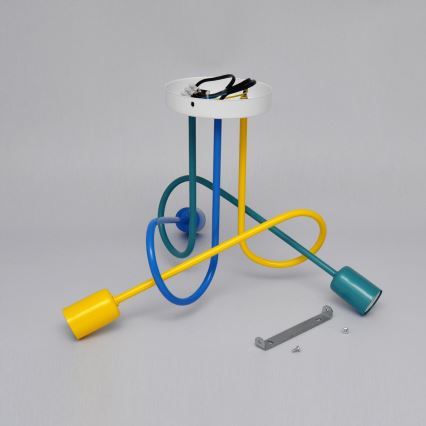 LED gyereklámpa mennyezeti OXFORD 3xE27/15W/230V