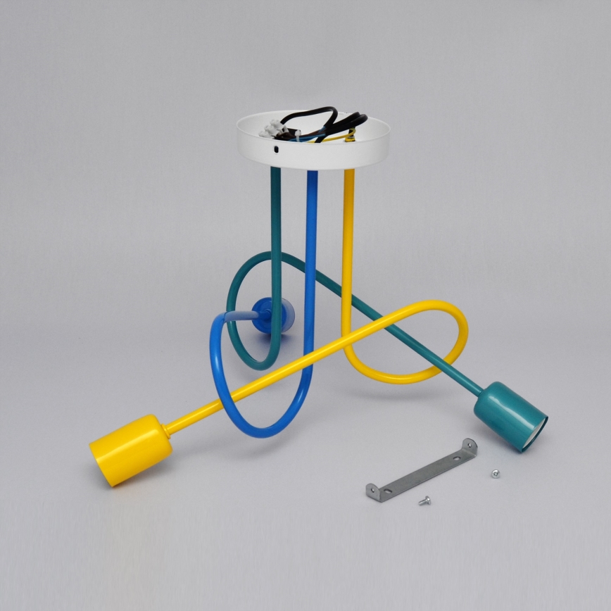 LED gyereklámpa mennyezeti OXFORD 3xE27/15W/230V