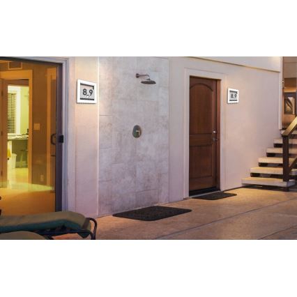 LED Házszám ALICE LED/13W/230V IP44 3000K antracit