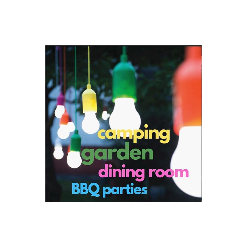 LED Hordozható lámpa LED/1W/3xAAA zöld