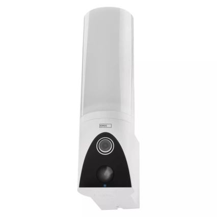 LED Intelligens kültéri kamera lámpával GoSmart LED/12W/230V 3200K IP65 Wi-Fi Tuya fehér