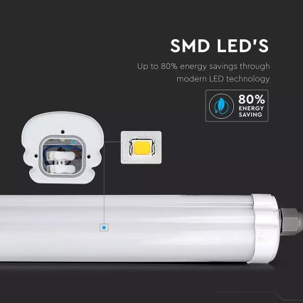 LED Ipari fénycsöves lámpa G-SERIES LED/18W/230V 4000K 60cm