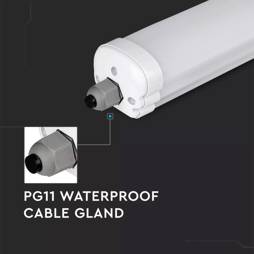LED Ipari fénycsőves lámpa G-SERIES LED/18W/230V 6400K 60cm IP65