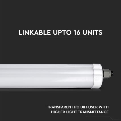 LED Ipari fénycsöves világítás G-SERIES LED/18W/230V 6500K IP65 60 cm