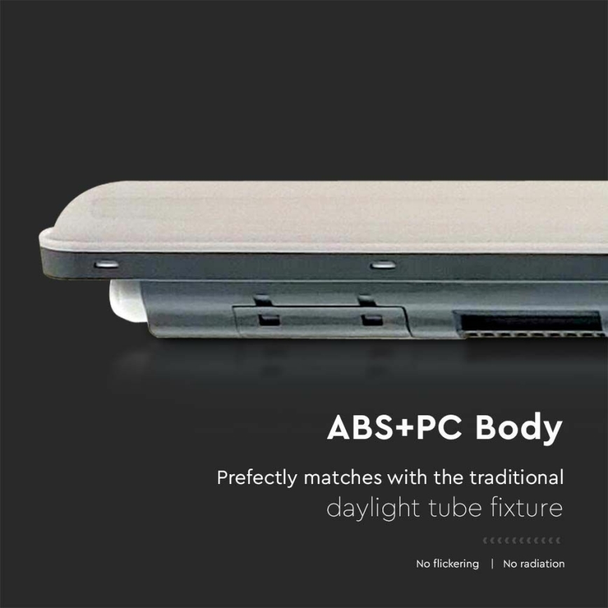 LED ipari fénycsöves világítás X-SERIES LED/48W/230V 6500K 150 cm IP65