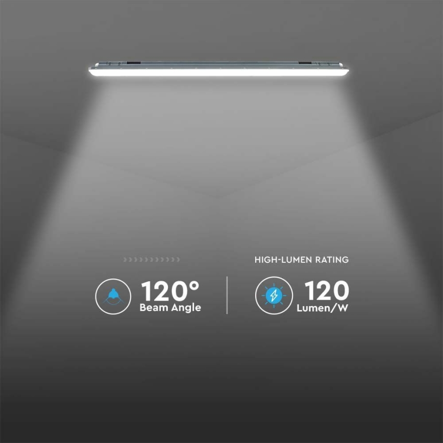 LED ipari fénycsöves világítás X-SERIES LED/48W/230V 6500K 150 cm IP65