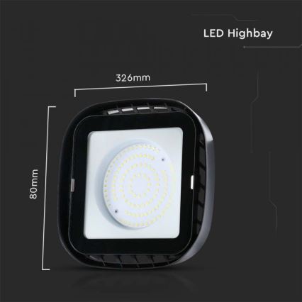 LED Ipari lámpa High Bay LED/200W/230V 4000K IP65