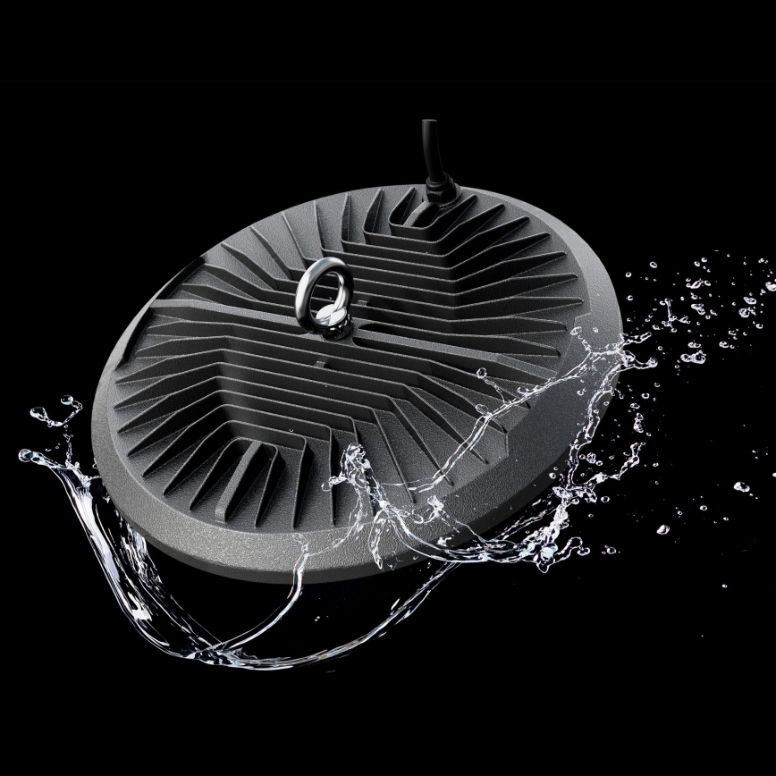 LED Ipari műszaki lámpa HIGHBAY LED/200W/230V 4500K IP65 szürke