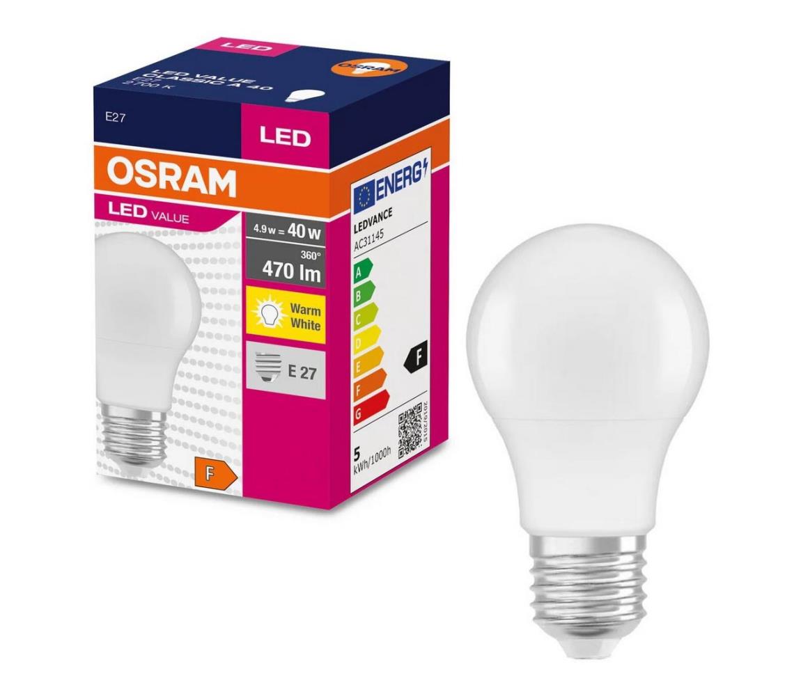 LED Izzó A40 E27/4,9W/230V 2700K