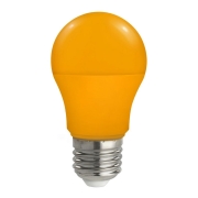 LED Izzó A50 E27/4,9W/230V narancssárga