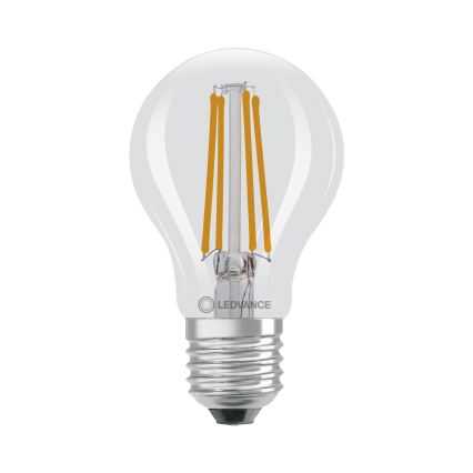 LED izzó alkonyatérzékelővel CLASSIC FILAMENT A60 E27/7,3W/230V 2700K - Osram