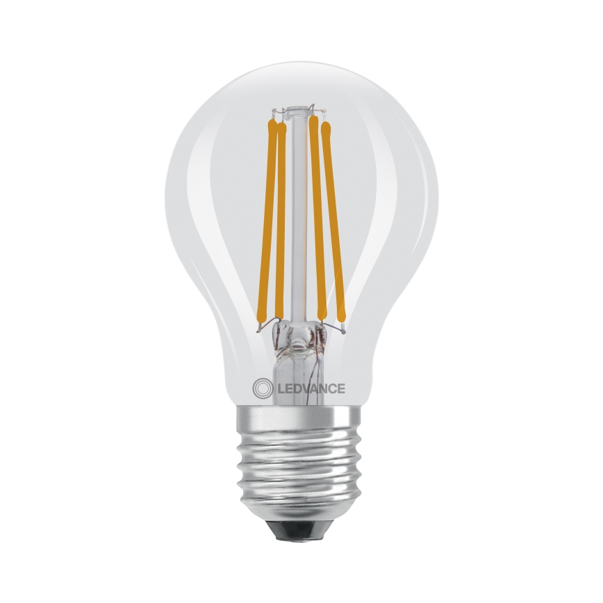 LED izzó alkonyatérzékelővel CLASSIC FILAMENT A60 E27/7,3W/230V 2700K - Osram