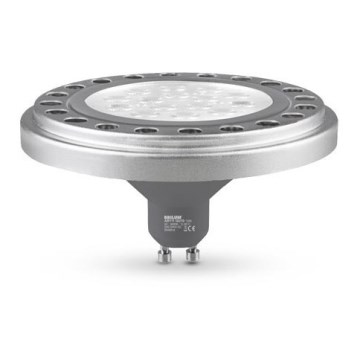 LED Izzó AR111 GU10/12W/230V 4000K ezüst 30°