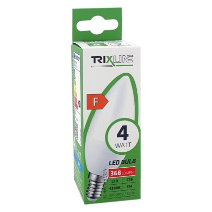 LED Izzó C35 E14/4W/230V 4200K