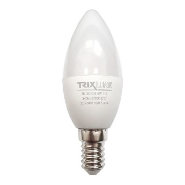 LED Izzó C35 E14/6W/230V 2700K