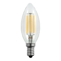LED Izzó C37 E14/4W/230V 3000K