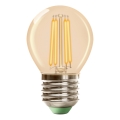 LED izzó CLASSIC AMBER G45 E27/6,5W/230V 2200K - Brilagi