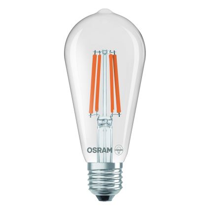 LED izzó CLASSIC FILAMENT E27/6,5W/230V 4000K - Osram