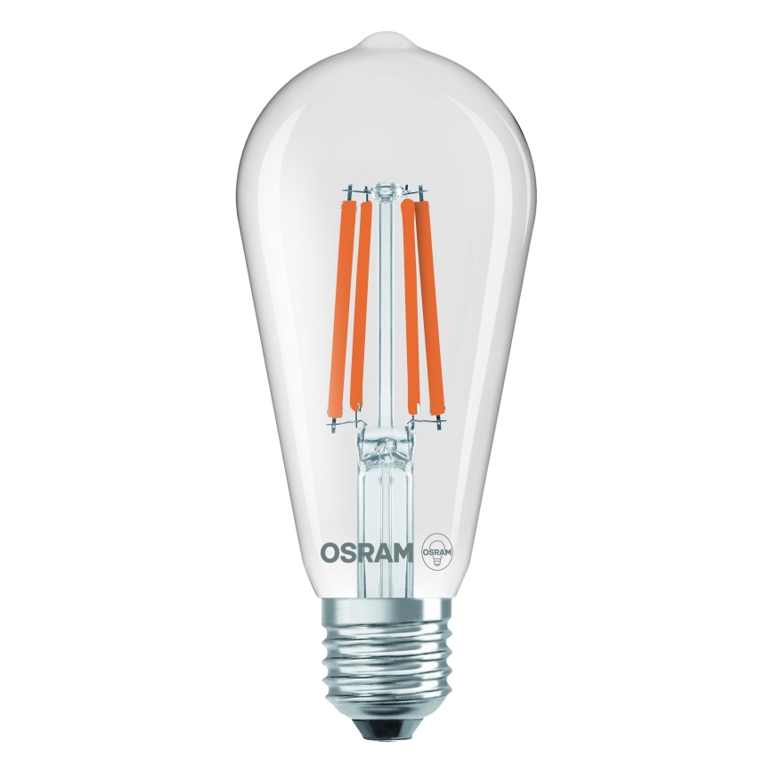 LED izzó CLASSIC FILAMENT E27/6,5W/230V 4000K - Osram