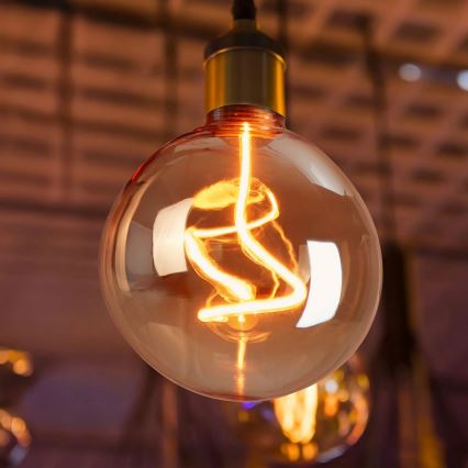 LED Izzó DECO VINTAGE FILAMENT G125 E27/4W/230V 1800K