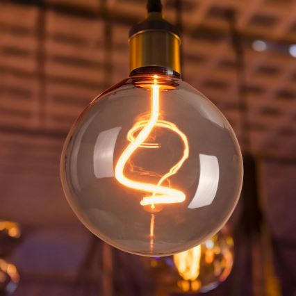 LED Izzó DECO VINTAGE FILAMENT G125 E27/4W/230V 1800K